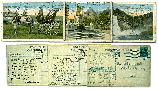 Postcard to Scottie, 1928